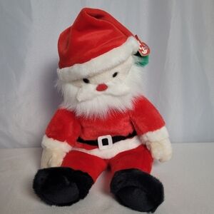 Ty Beanie Buddies Baby Santa 15" Plush Toy Original Tags VTG 2000